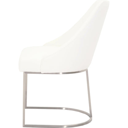 Parissa Dining Chair (Set of 2) by Essentials For Living in livesmart peyton-pearl, brushed gold. Made from metal, fabric in a modern style.