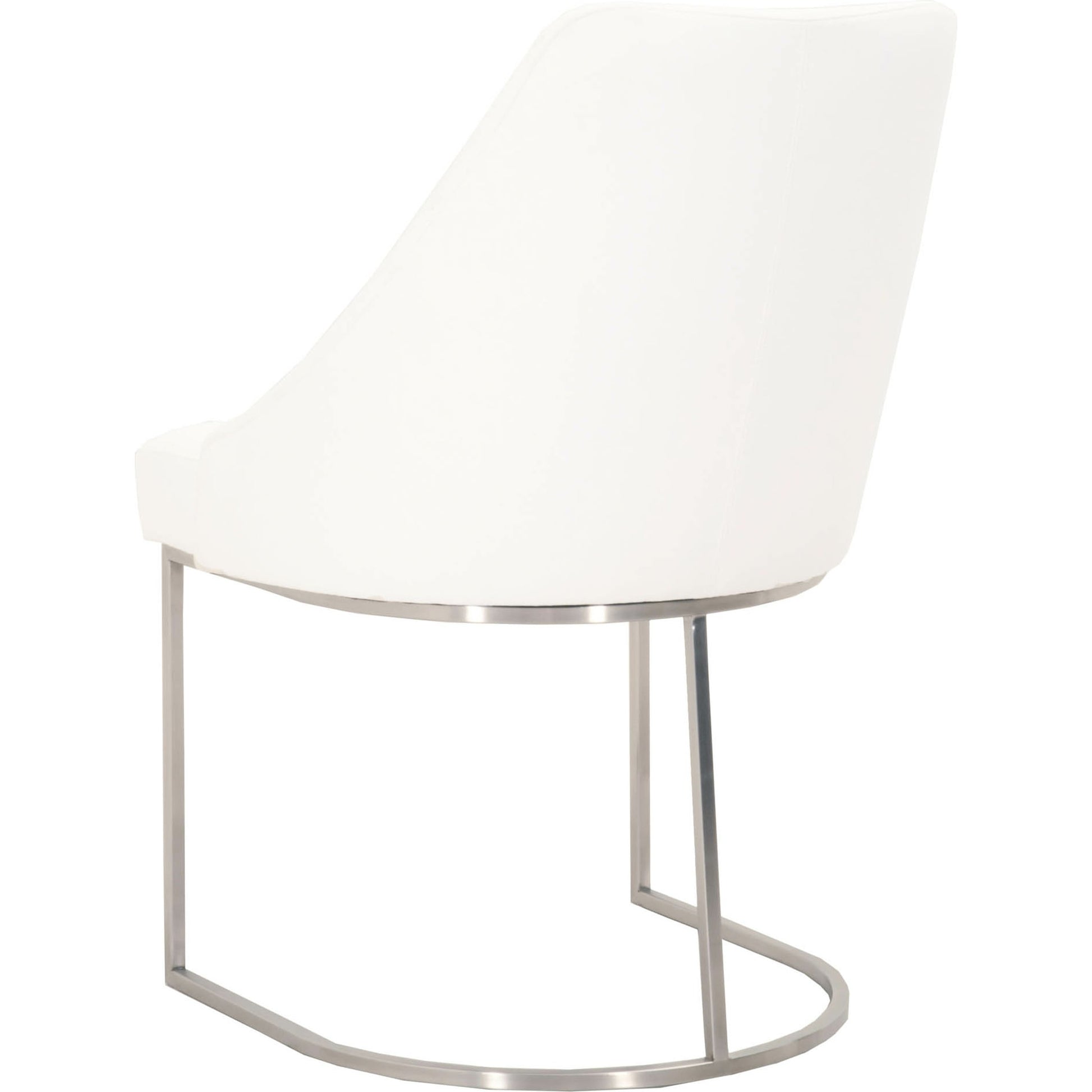 Parissa Dining Chair (Set of 2) by Essentials For Living in livesmart peyton-pearl, brushed gold. Made from metal, fabric in a modern style.