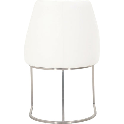 Parissa Dining Chair (Set of 2) by Essentials For Living in livesmart peyton-pearl, brushed gold. Made from metal, fabric in a modern style.