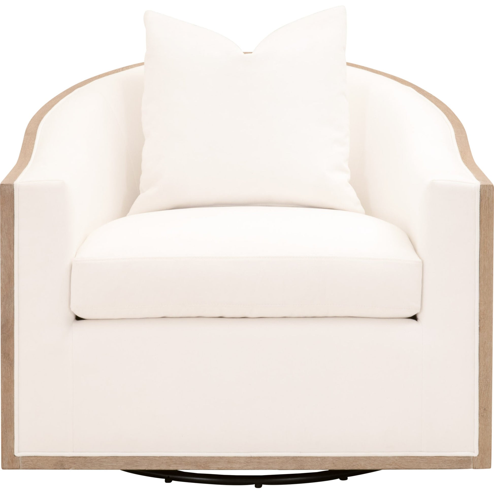 Paxton Swivel Club Chair by Essentials For Living. Made from unique in a transitional style.