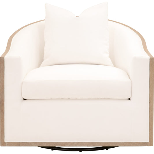 Paxton Swivel Club Chair by Essentials For Living. Made from unique in a transitional style.