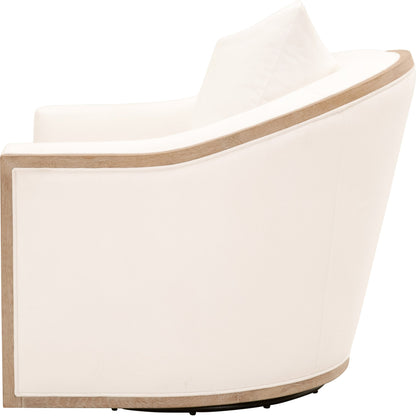 Paxton Swivel Club Chair by Essentials For Living. Made from unique in a transitional style.