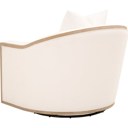 Paxton Swivel Club Chair by Essentials For Living. Made from unique in a transitional style.