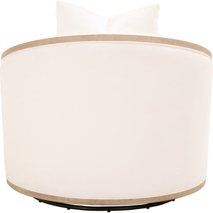 Paxton Swivel Club Chair by Essentials For Living. Made from unique in a transitional style.