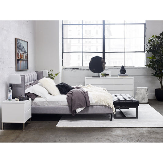 Wyatt Leather Bench by Moe's Home Collection. Made from unique in a modern style.