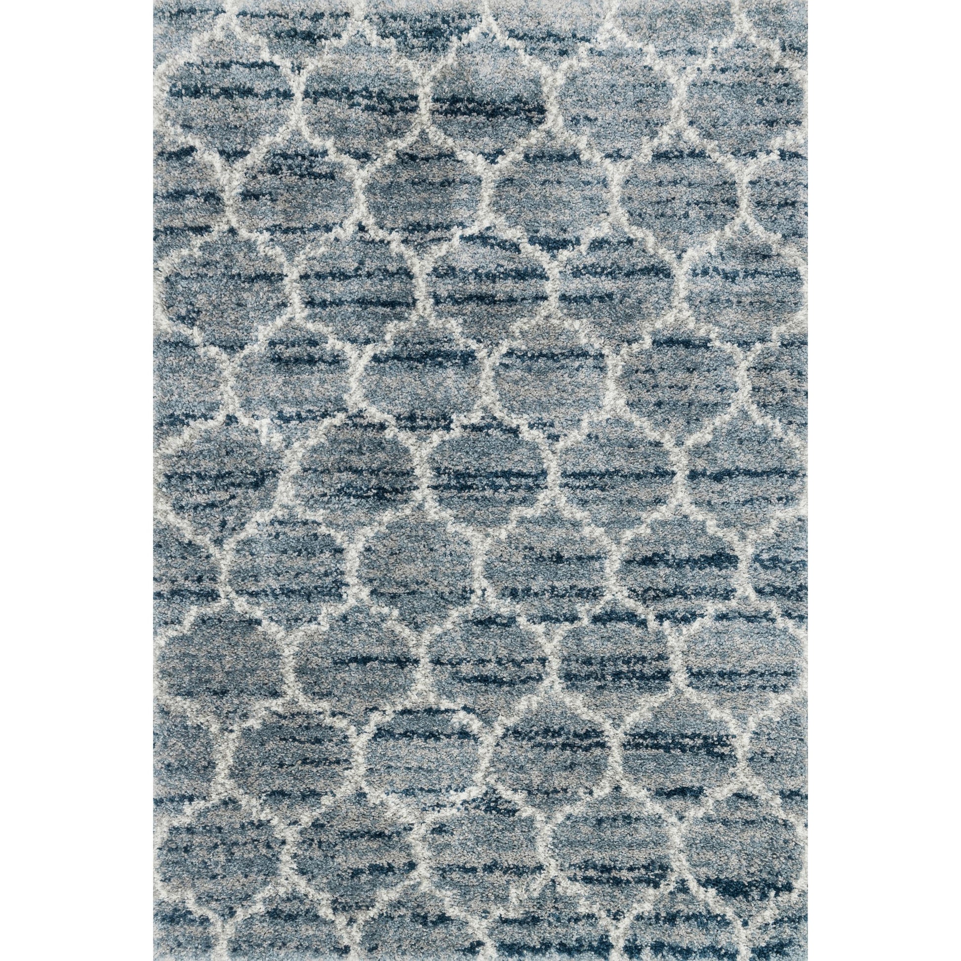 Quincy QC-03 Rug by Loloi in spa, pebble. Made from 100% polypropylene in a modern style.