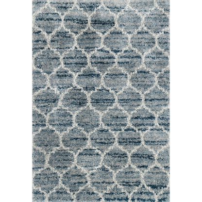 Quincy QC-03 Rug by Loloi in spa, pebble. Made from 100% polypropylene in a modern style.