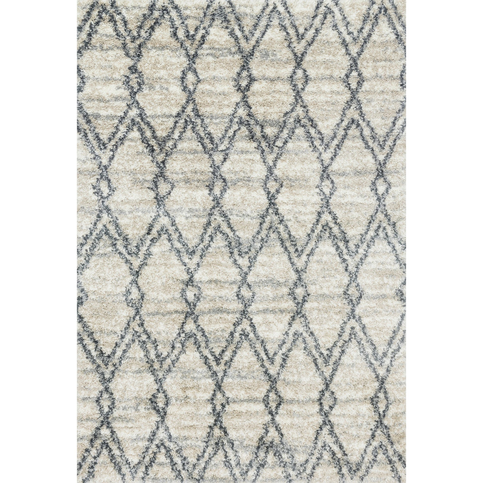 Quincy QC-04 Rug by Loloi in sand, graphite. Made from 100% polypropylene in a eclectic & global style.