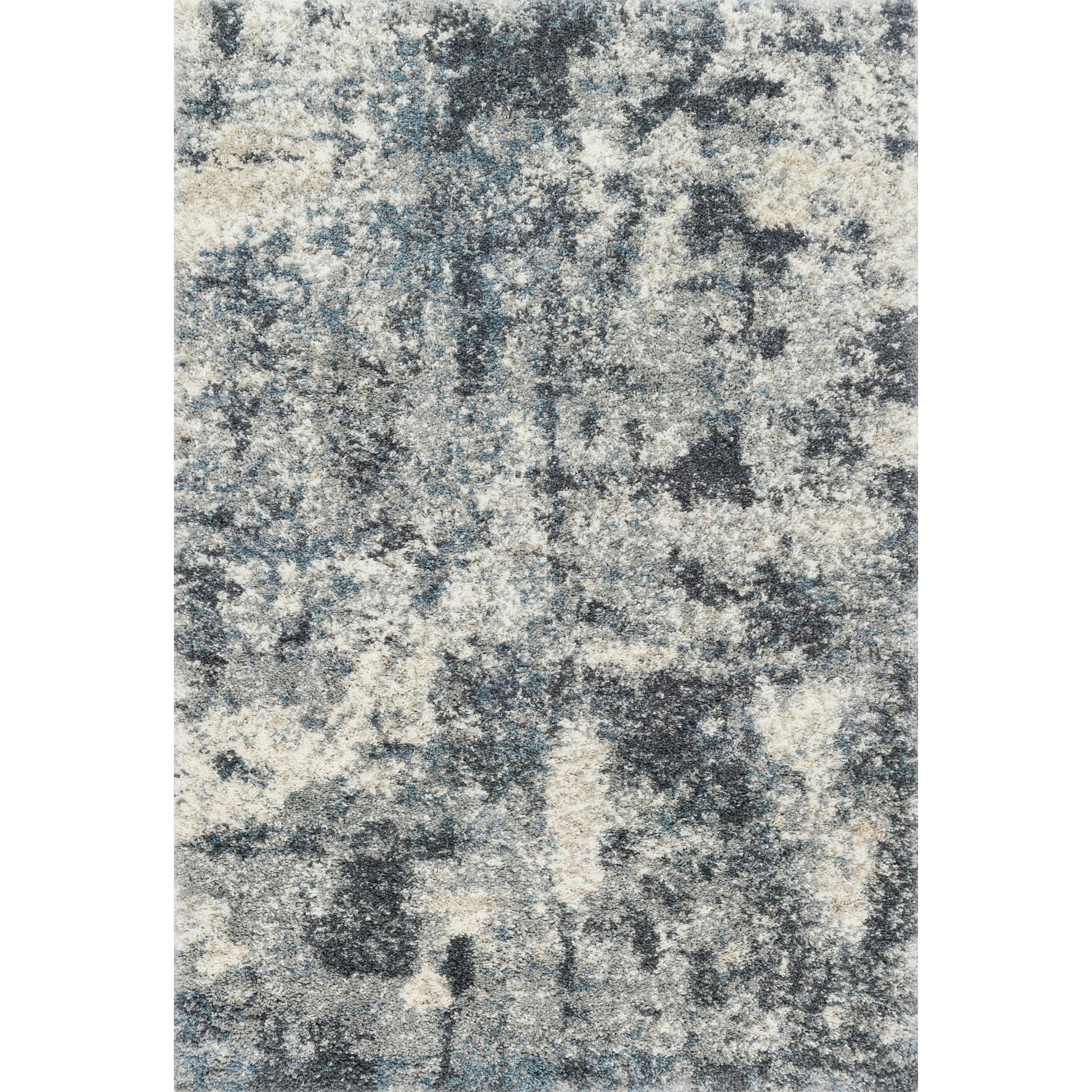 Quincy QC-06 Rug by Loloi in slate. Made from 100% polypropylene in a modern style.