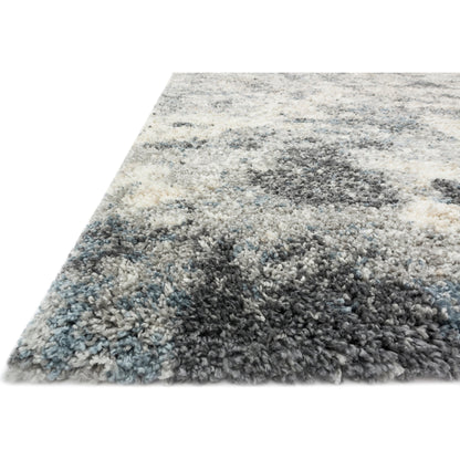 Quincy QC-06 Rug by Loloi in slate. Made from 100% polypropylene in a modern style.