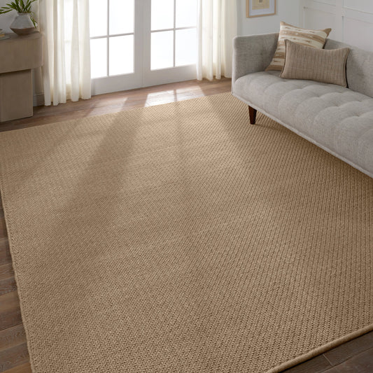 Quinton QTN02 Rug by Jaipur Living in brown. Made from 100% polypropylene in a unique style.