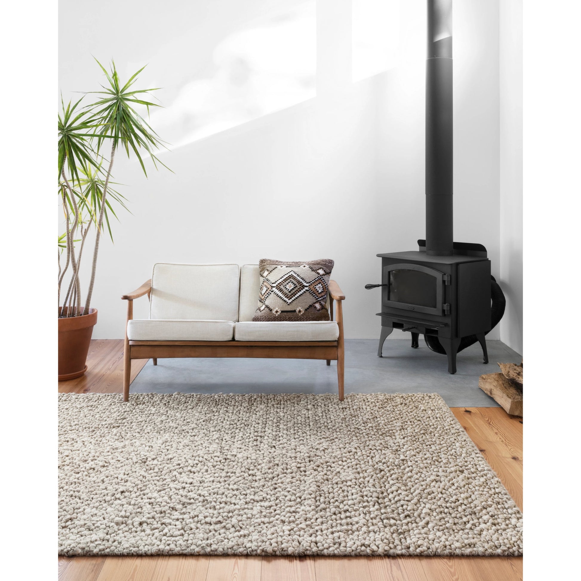 Quarry QU-01 Rug by Loloi. Made from 100% wool in a modern style.