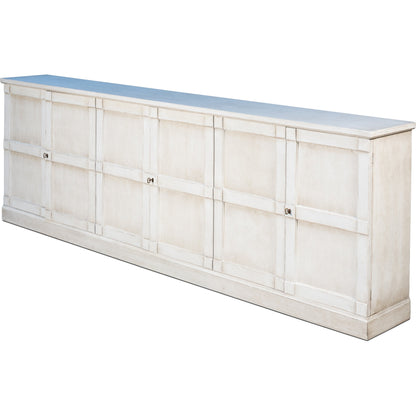 Luciana Buffet by Sarreid Ltd.. Made from pine in a traditional style.