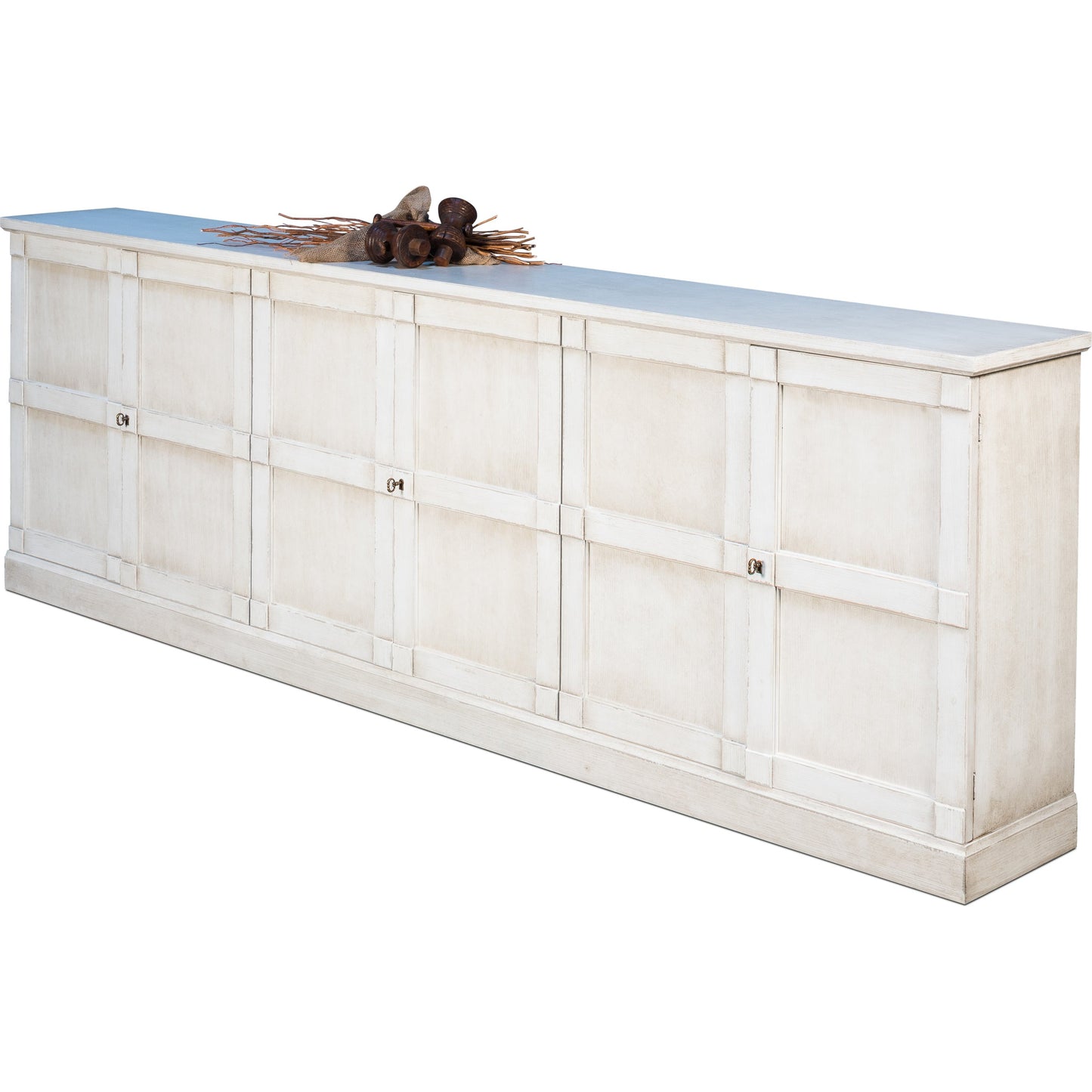 018 SR-857855 | Additional Silo | Luciana Buffet by Sarreid Ltd.. Made from pine in a traditional style.