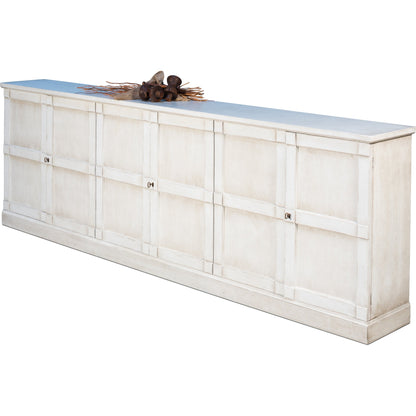 Luciana Buffet by Sarreid Ltd.. Made from pine in a traditional style.