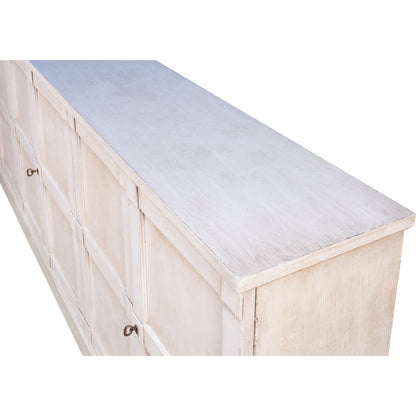 Luciana Buffet by Sarreid Ltd.. Made from pine in a traditional style.