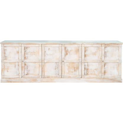 Luciana Buffet by Sarreid Ltd.. Made from pine in a traditional style.