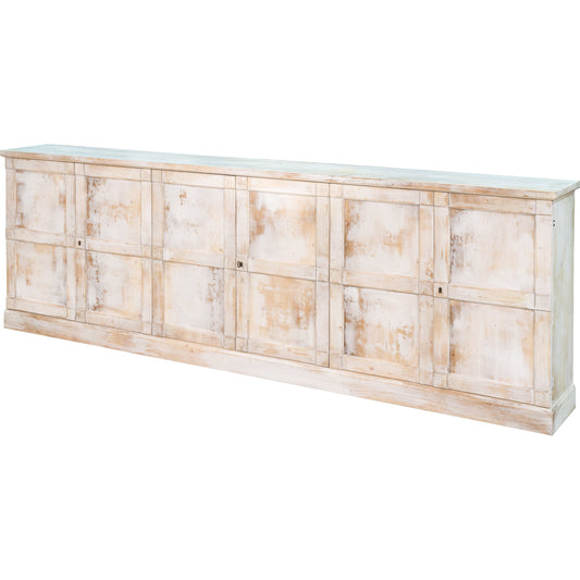 Luciana Buffet by Sarreid Ltd.. Made from pine in a traditional style.