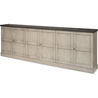 Luciana Buffet by Sarreid Ltd.. Made from pine in a traditional style.