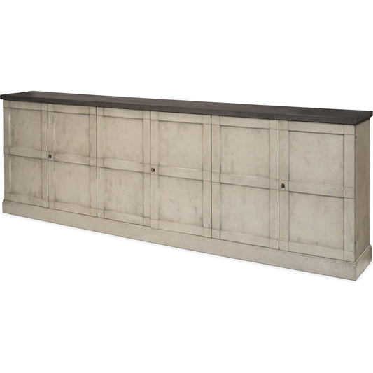 Luciana Buffet by Sarreid Ltd.. Made from pine in a traditional style.