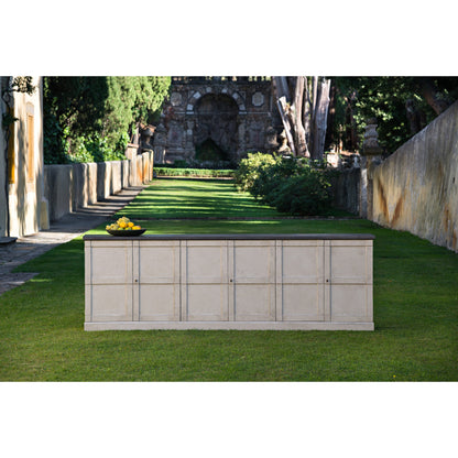 Luciana Buffet by Sarreid Ltd.. Made from pine in a traditional style.