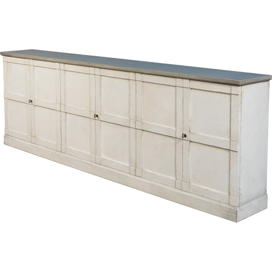 Luciana Buffet by Sarreid Ltd.. Made from pine in a traditional style.