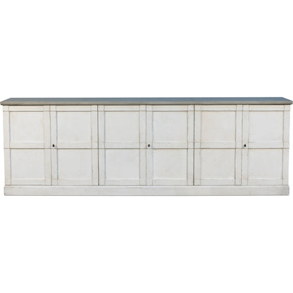 Luciana Buffet by Sarreid Ltd.. Made from pine in a traditional style.