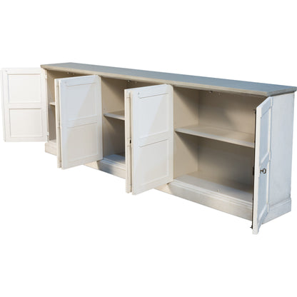 Luciana Buffet by Sarreid Ltd.. Made from pine in a traditional style.