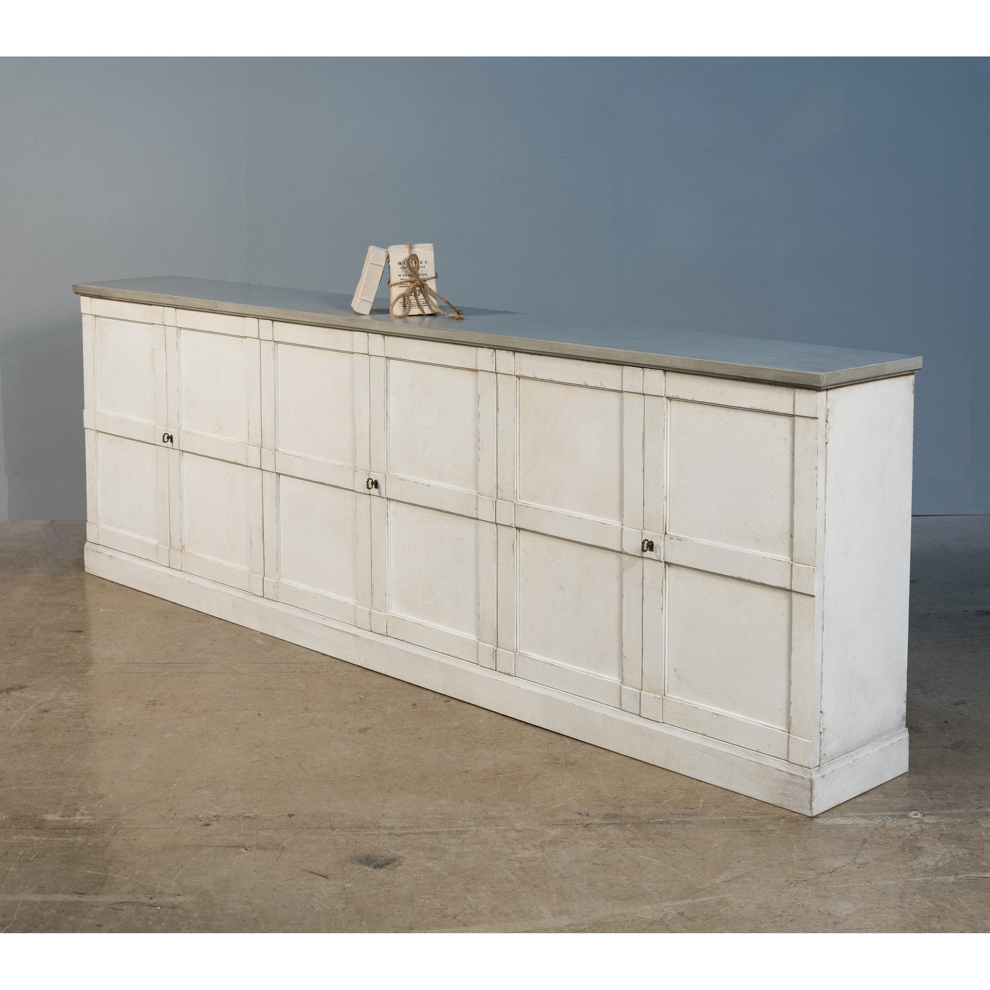Luciana Buffet by Sarreid Ltd.. Made from pine in a traditional style.