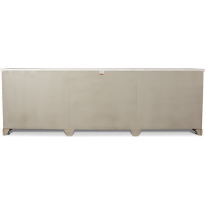 Luciana Buffet by Sarreid Ltd.. Made from pine in a traditional style.