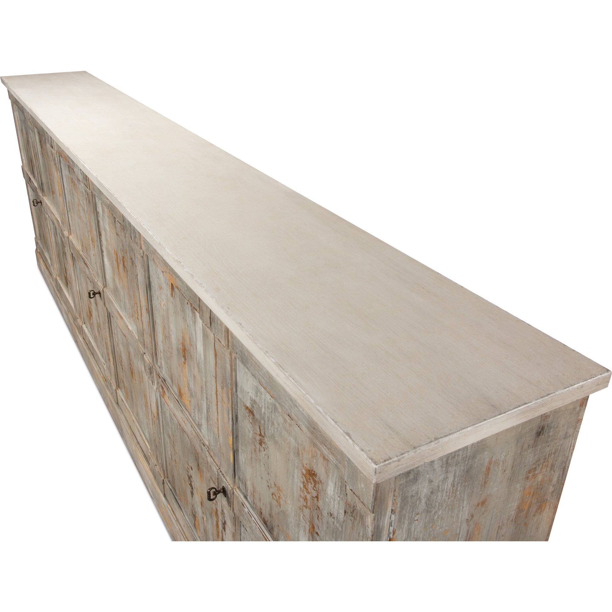 Luciana Buffet by Sarreid Ltd.. Made from pine in a traditional style.