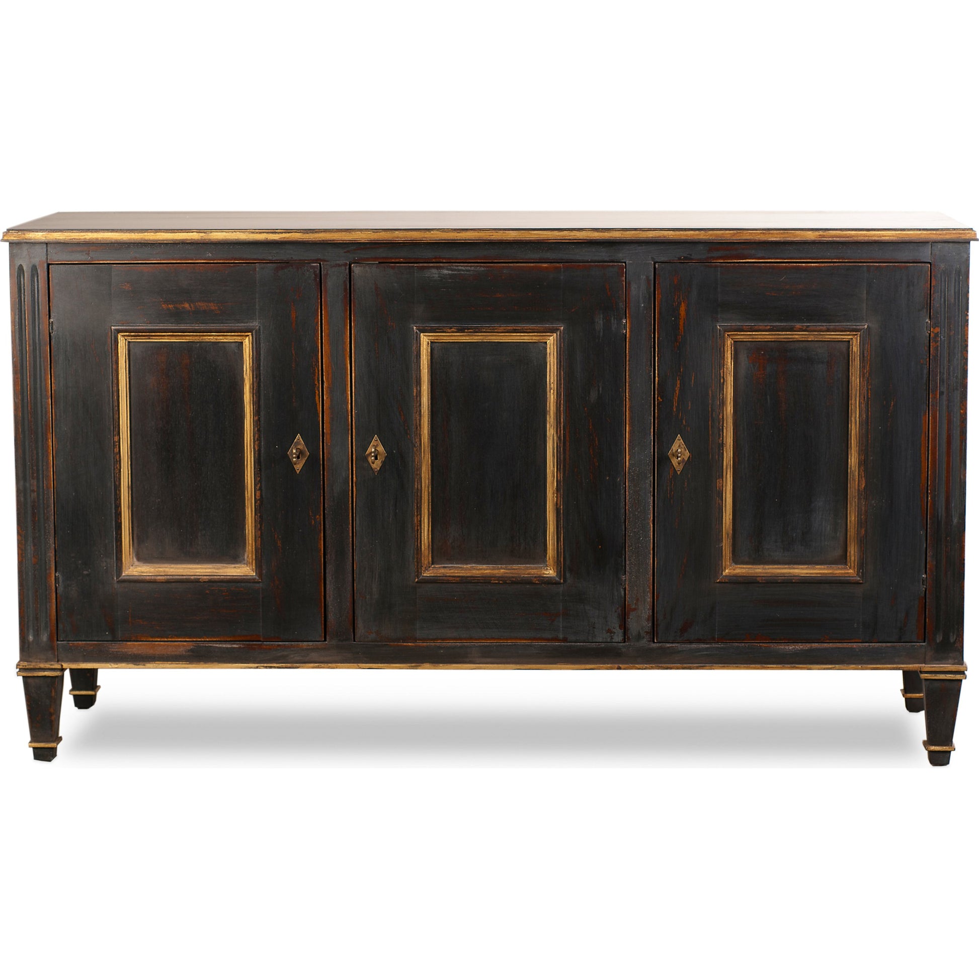 Louis XVI Buffet by Sarreid Ltd.. Made from wood in a traditional style.