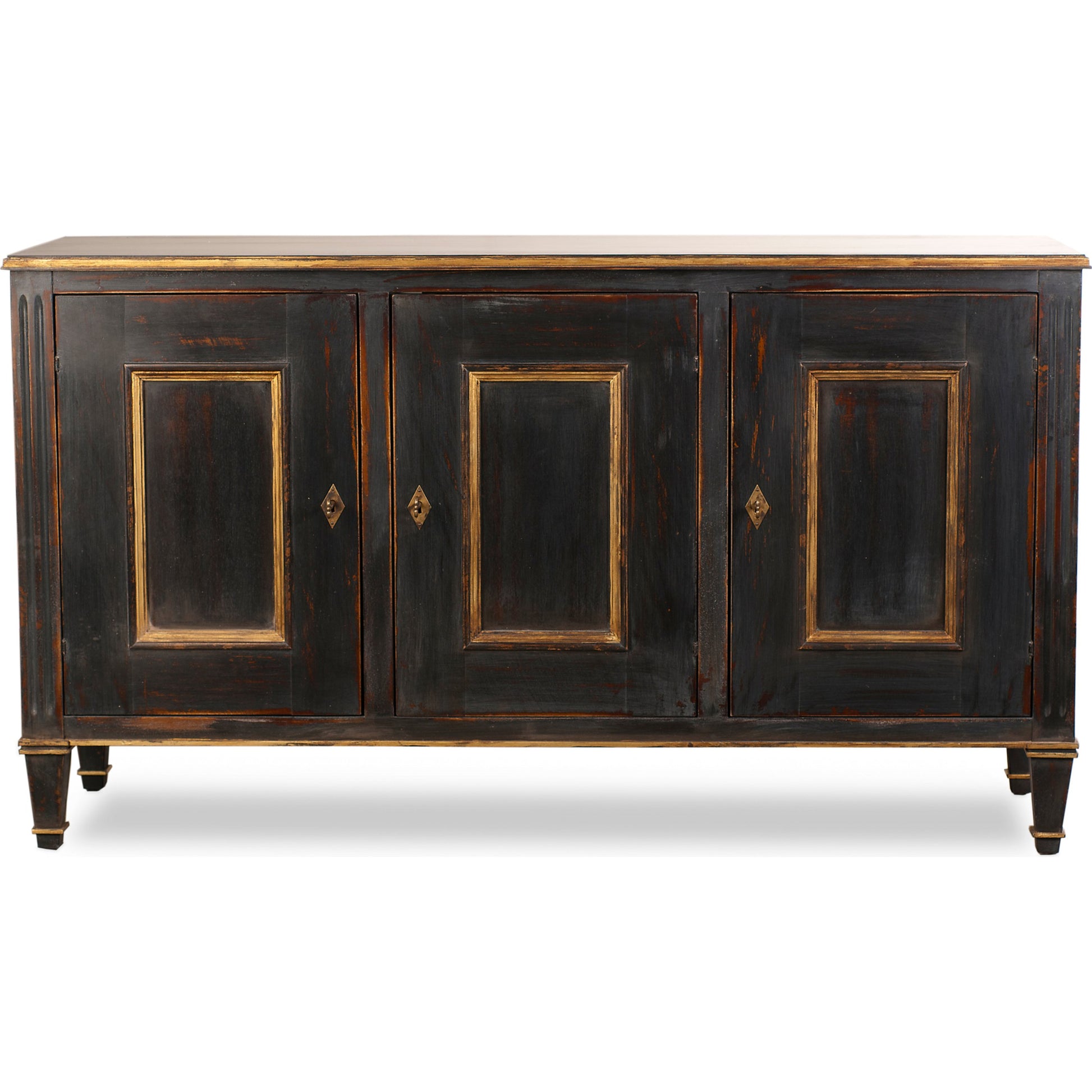 Louis XVI Buffet by Sarreid Ltd.. Made from wood in a traditional style.