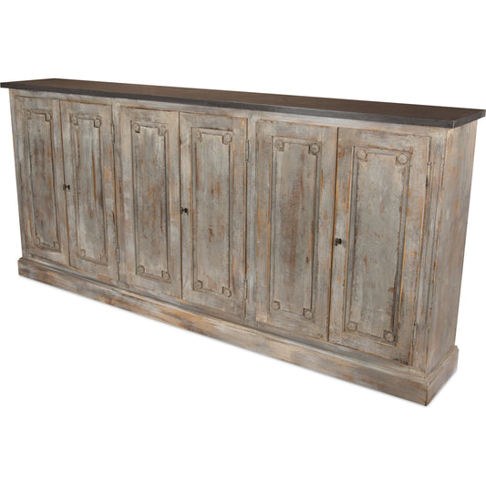 Bellagio Sideboard by Sarreid Ltd.. Made from wood in a traditional style.