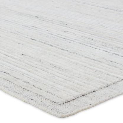 Racka RAC01 Rug by Jaipur Living in ivory, gray. Made from 100% pet yarn in a unique style.