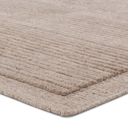 Racka RAC02 Rug by Jaipur Living in light brown. Made from 100% pet yarn in a unique style.