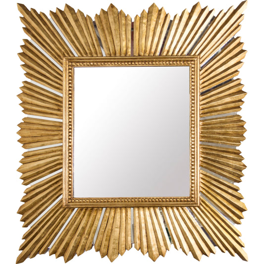 Raymond Mirror by Worlds Away. Made from hardwood, glass in a traditional style.