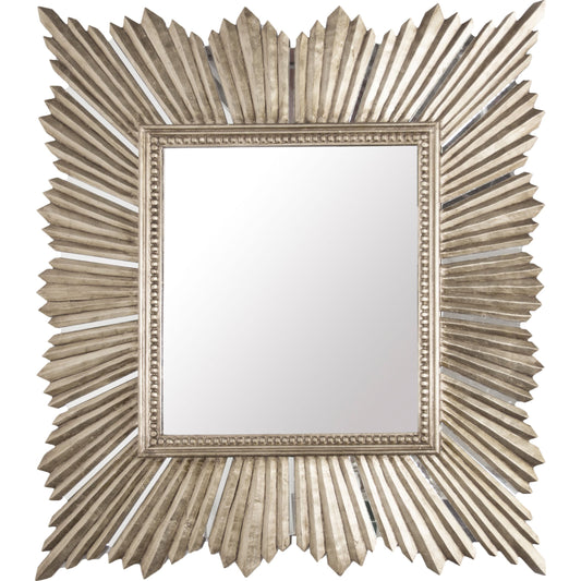 Raymond Mirror by Worlds Away. Made from hardwood, glass in a traditional style.