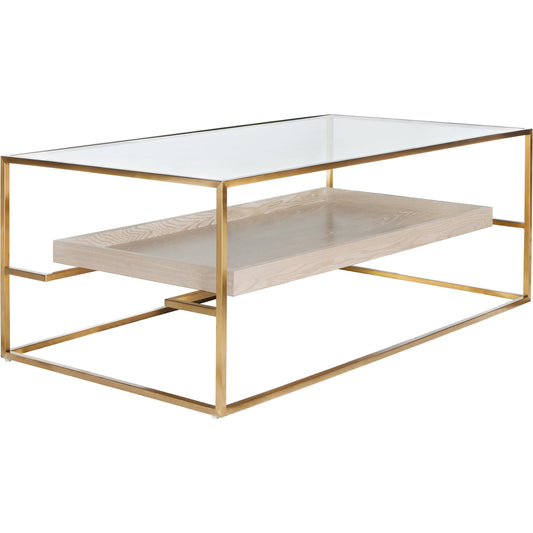 Reagan Coffee Table by Worlds Away. Made from unique in a modern style.