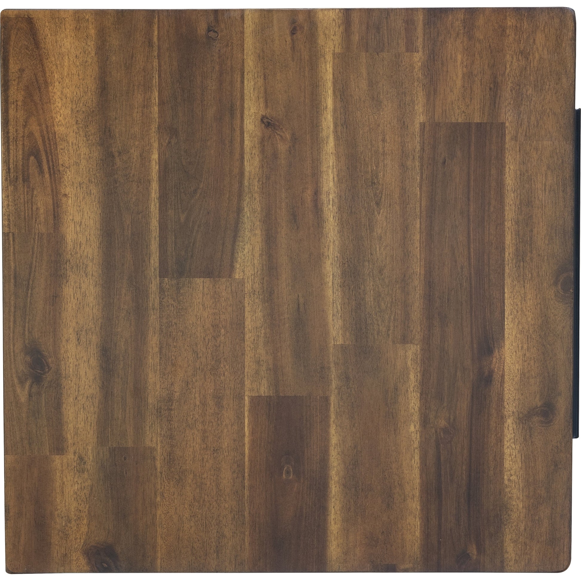 Remix Nightstand by LH Imports in brown. Made from solid acacia, veneer in a modern style.