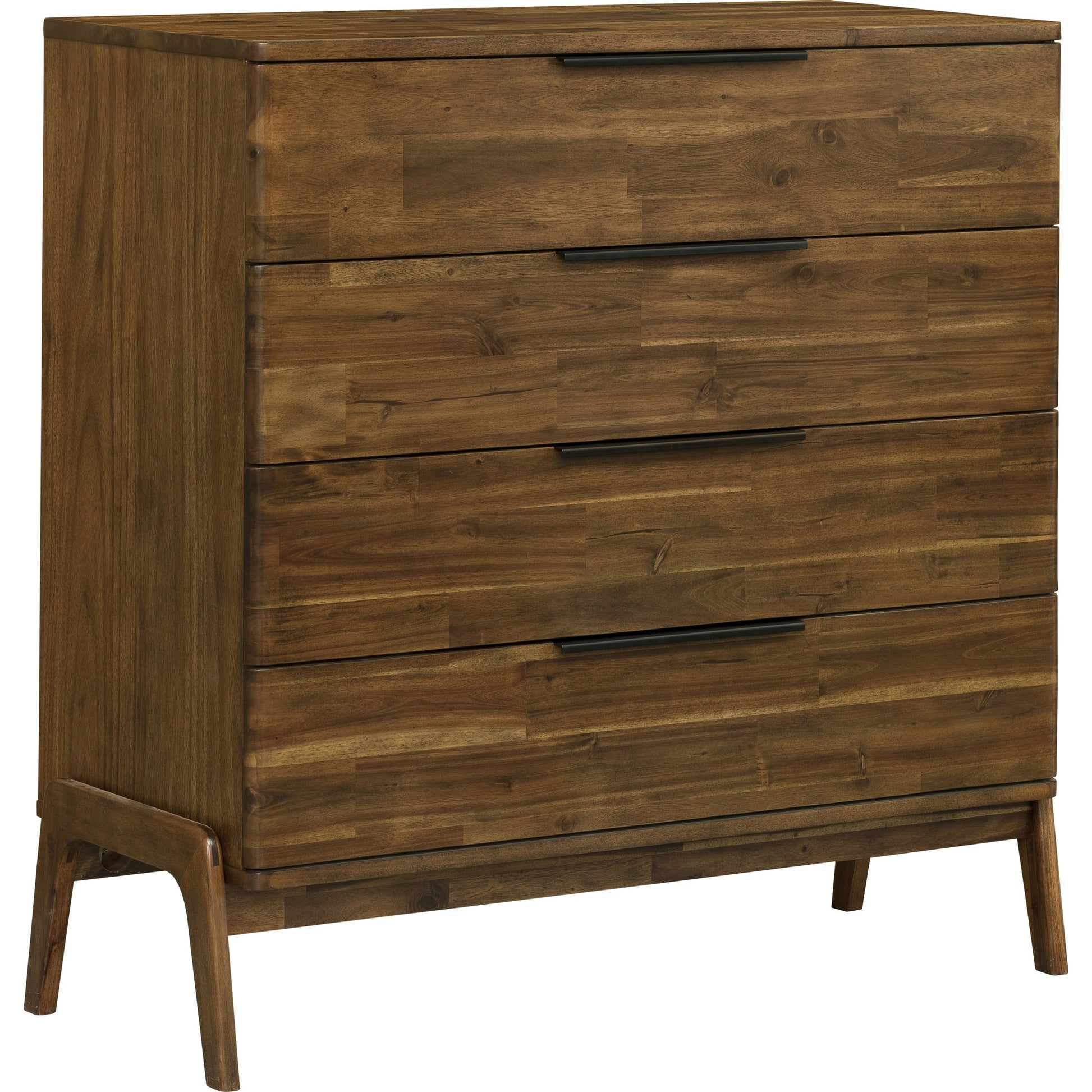 Remix Chest by LH Imports in brown. Made from solid acacia, veneer in a modern style.