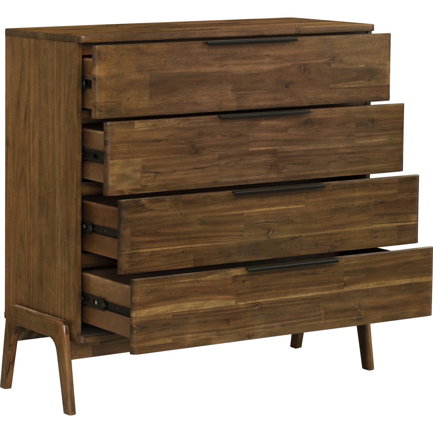 003 SR-379600 | Additional Silo | Remix Chest by LH Imports in brown. Made from solid acacia, veneer in a modern style.