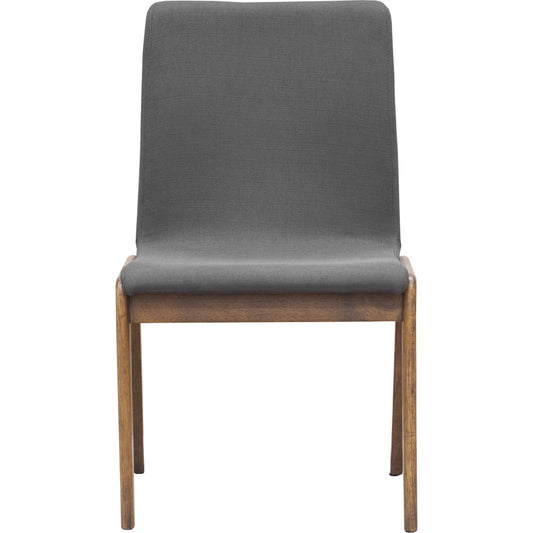 Remix Dining Chair by LH Imports. Made from solid acacia, fabric in a modern style.