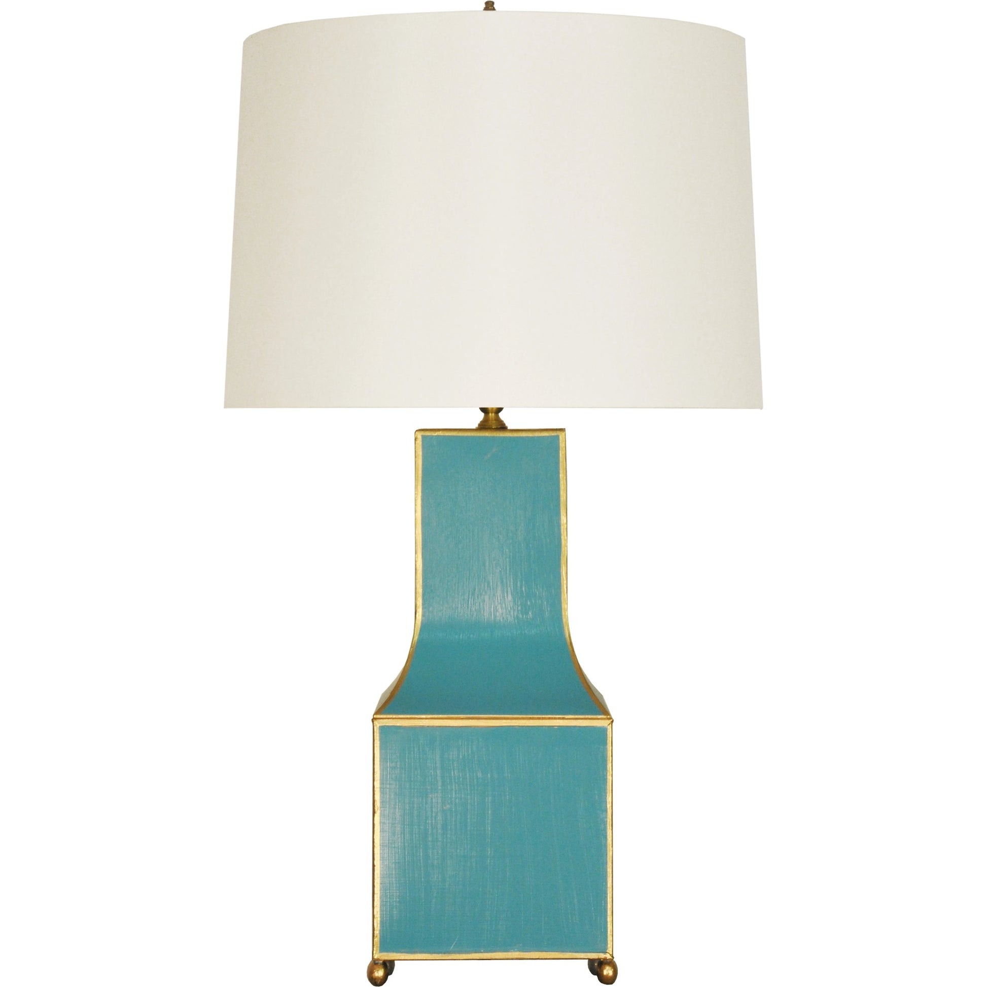 Renata Lamp by Worlds Away. Made from metal, silk in a eclectic & global style.