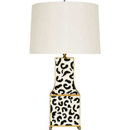 Renata Lamp by Worlds Away. Made from metal, silk in a eclectic & global style.