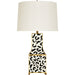 Renata Lamp by Worlds Away. Made from metal, silk in a eclectic & global style.