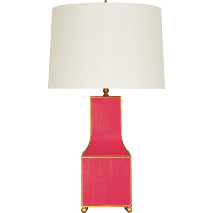 Renata Lamp by Worlds Away. Made from metal, silk in a eclectic & global style.