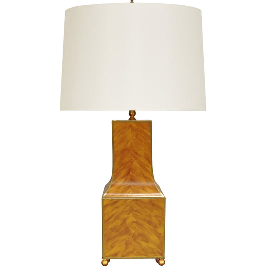 Renata Lamp by Worlds Away. Made from metal, silk in a eclectic & global style.