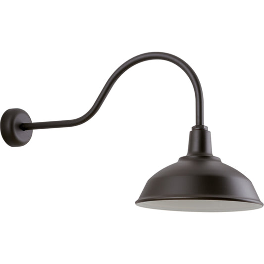 Bryson Outdoor Wall Sconce by Troy in textured bronze. Made from aluminum in a modern style.