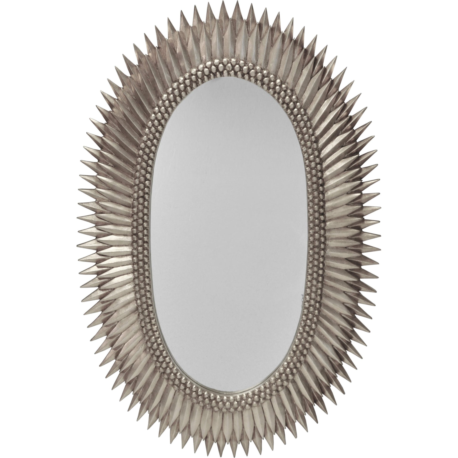 Rita Mirror by Worlds Away. Made from metal, glass in a transitional style.